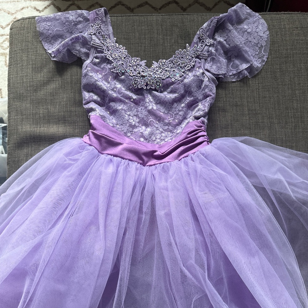Girls dance costume